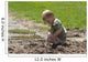 Toddler Playing Mud after Wall Decal