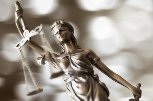 Statue Justice Wall Decal