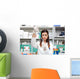Researcher Working Laboratory Wall Decal