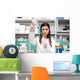 Researcher Working Laboratory Wall Decal