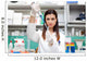 Researcher Working Laboratory Wall Decal
