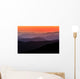 Great Smoky Mountains National Park Twilight Wall Decal