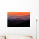 Great Smoky Mountains National Park Twilight Wall Decal