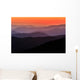 Great Smoky Mountains National Park Twilight Wall Decal