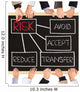 Risk Management Wall Decal