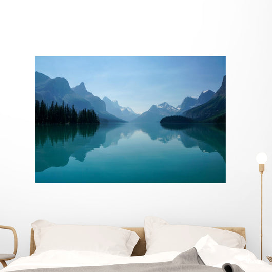 Maligne Lake Jasper National Wall Decal