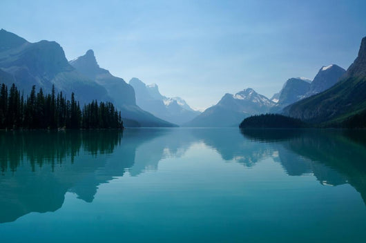 Maligne Lake Jasper National Wall Decal