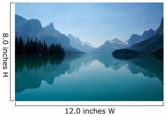 Maligne Lake Jasper National Wall Decal