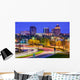 Greensboro North Carolina Skyline Wall Decal