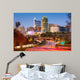 Raleigh Skyline Wall Decal