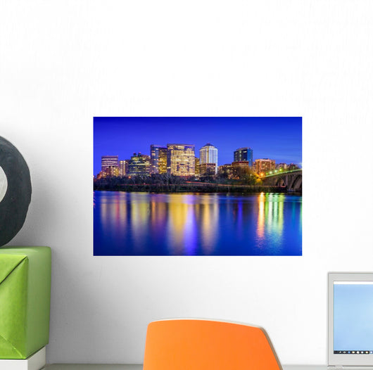 Arlington Skyline Wall Decal