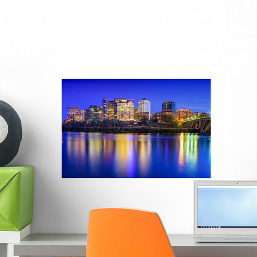Arlington Skyline Wall Decal