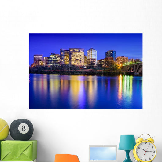 Arlington Skyline Wall Decal