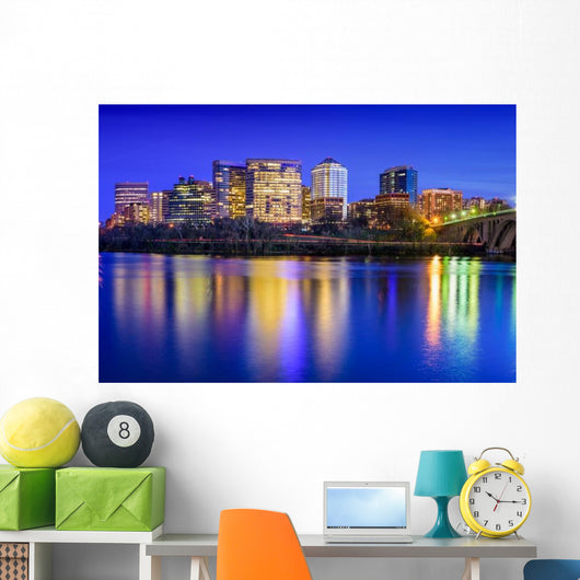 Arlington Skyline Wall Decal
