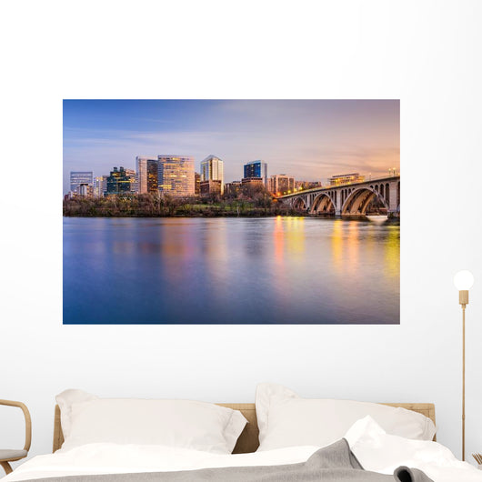 Arlington Financial District Wall Decal