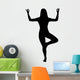 silhouette yoga 