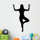 silhouette yoga 