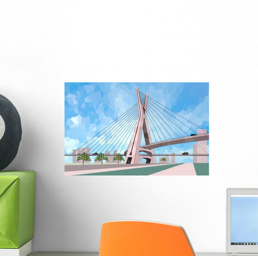 Ponte Octavio Frias Oliveira Wall Decal