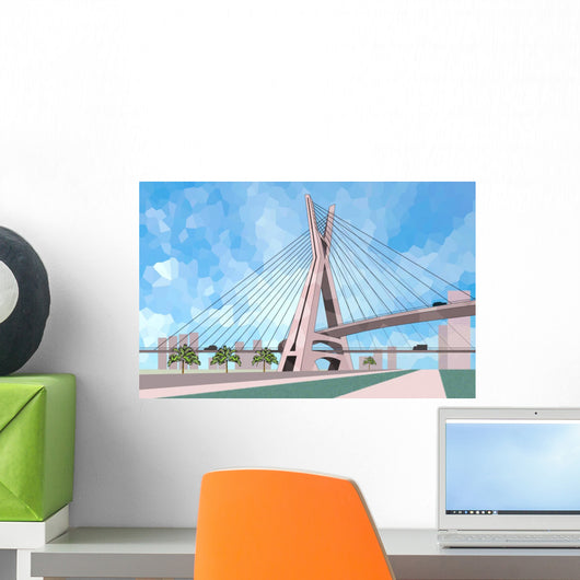 Ponte Octavio Frias Oliveira Wall Decal