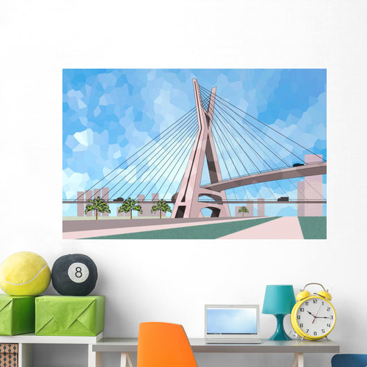 Ponte Octavio Frias Oliveira Wall Decal