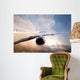 Airplane Sky Wall Decal