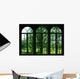 Garden Window Wall Decal