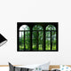 Garden Window Wall Decal