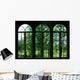 Garden Window Wall Decal