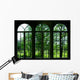 Garden Window Wall Decal