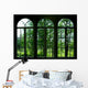 Garden Window Wall Decal