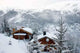 Ski Resort after Snow Wall Decal