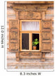 Flower Pot Wall Decal