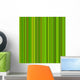 Bright Green and Orange Wall Decal