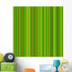 Bright Green and Orange Wall Decal