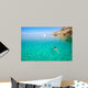Woman Swimming Girl Bathing Wall Decal