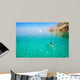 Woman Swimming Girl Bathing Wall Decal