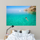 Woman Swimming Girl Bathing Wall Decal
