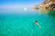Woman Swimming Girl Bathing Wall Decal