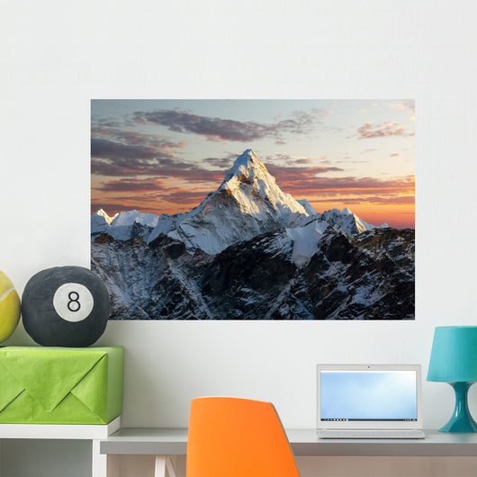 Ama Dablam on the way to Everest Base Camp Wall Mural