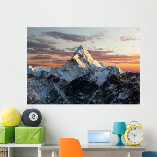 Ama Dablam on the way to Everest Base Camp Wall Mural