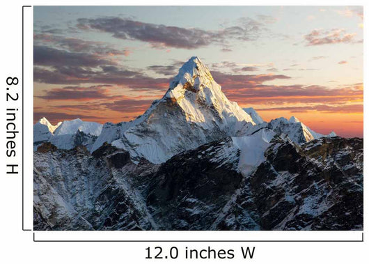 Ama Dablam on the way to Everest Base Camp Wall Mural