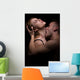 Man Biting Woman's Neck Wall Decal