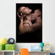 Man Biting Woman's Neck Wall Decal