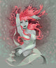 Portrait Mermaid Wall Decal