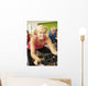 Woman Taking Part Spinning Wall Decal
