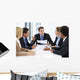Group Business People Having Wall Decal