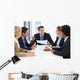 Group Business People Having Wall Decal