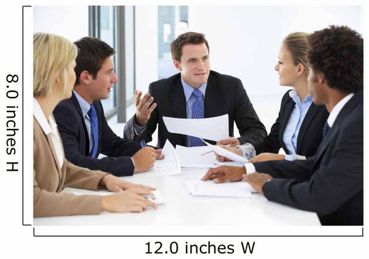Group Business People Having Wall Decal