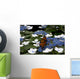 Monarch Butterfly Flower Wall Decal