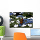 Monarch Butterfly Flower Wall Decal